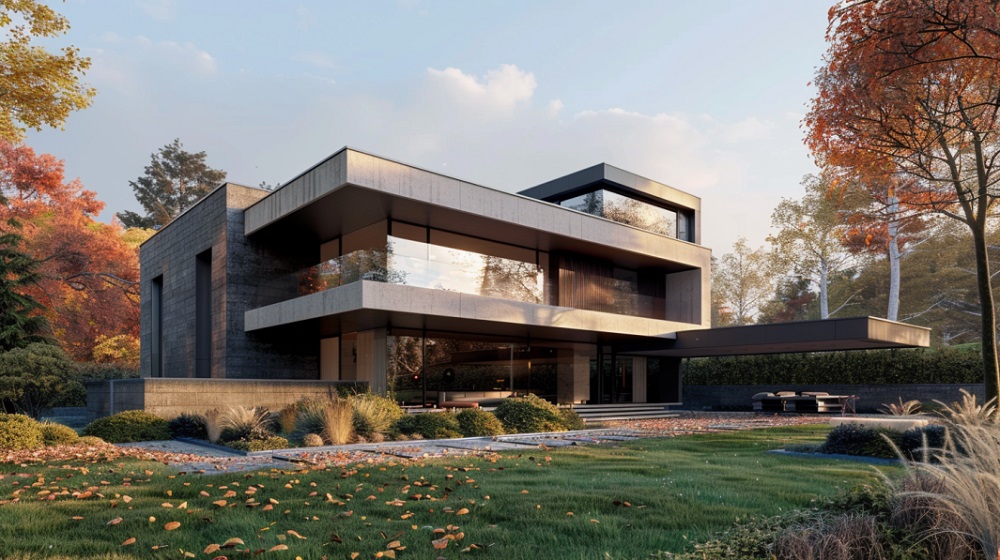 buying a moden house
